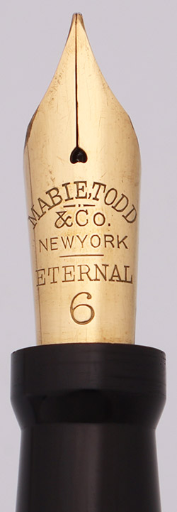 Mabie Todd Swan Oversize #6 Eternal Self-Filler (1920s) - Black